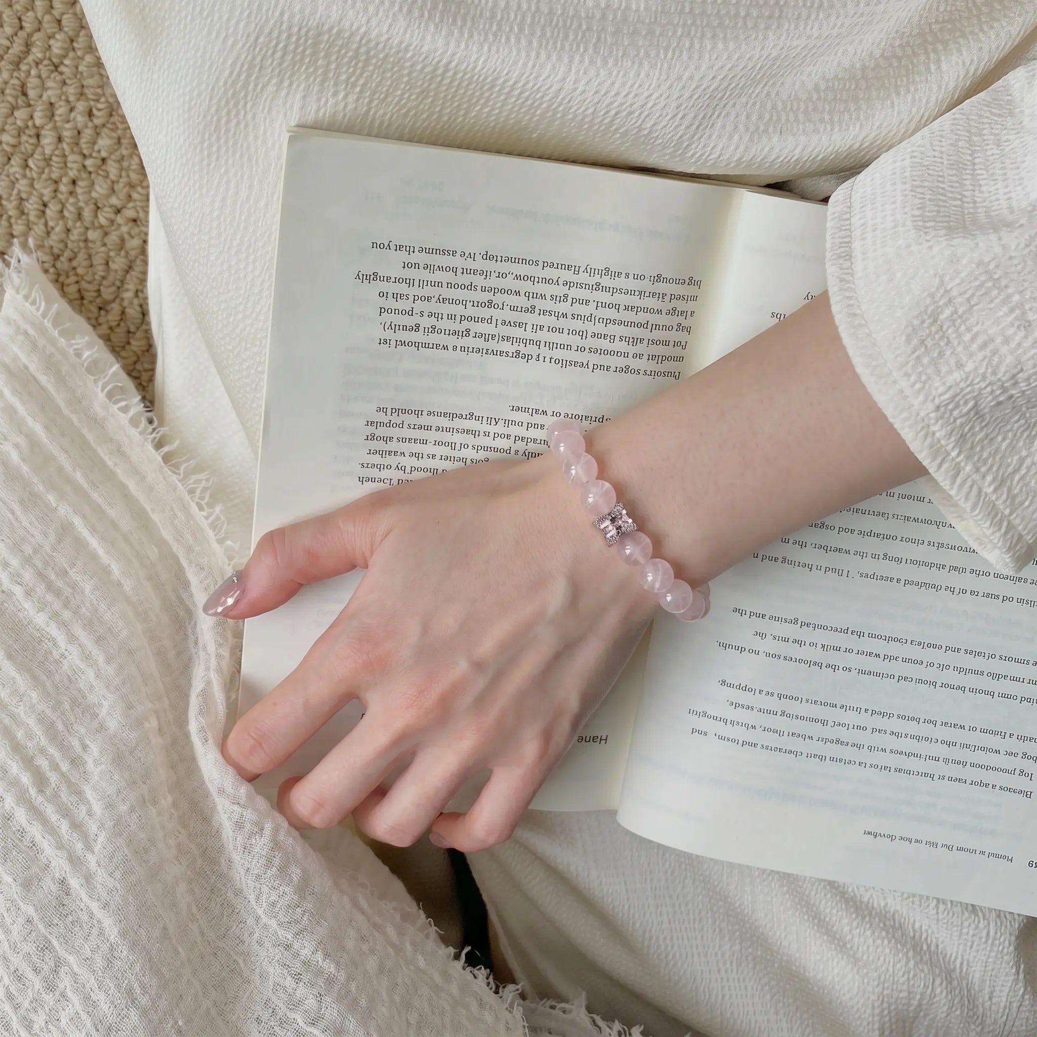 Serenity Heart Rose Quartz Bracelet: The Stone I Reach for When the World Gets Too Loud