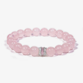 Pure Heart Rose Quartz Bracelet