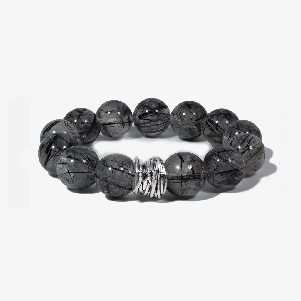 Guardian Black Rutile Quartz Bracelet
