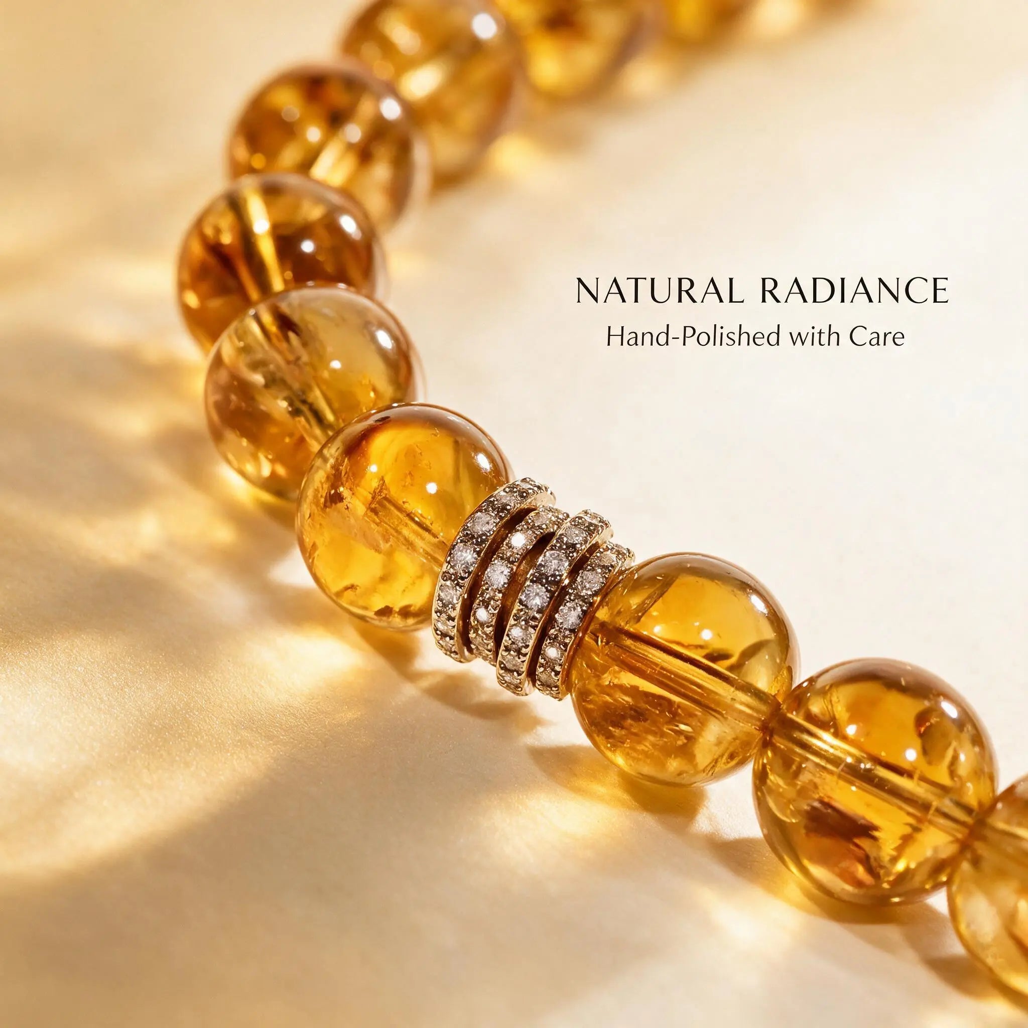 Brazilian Citrine Bracelet – Choose Your Centerpiece