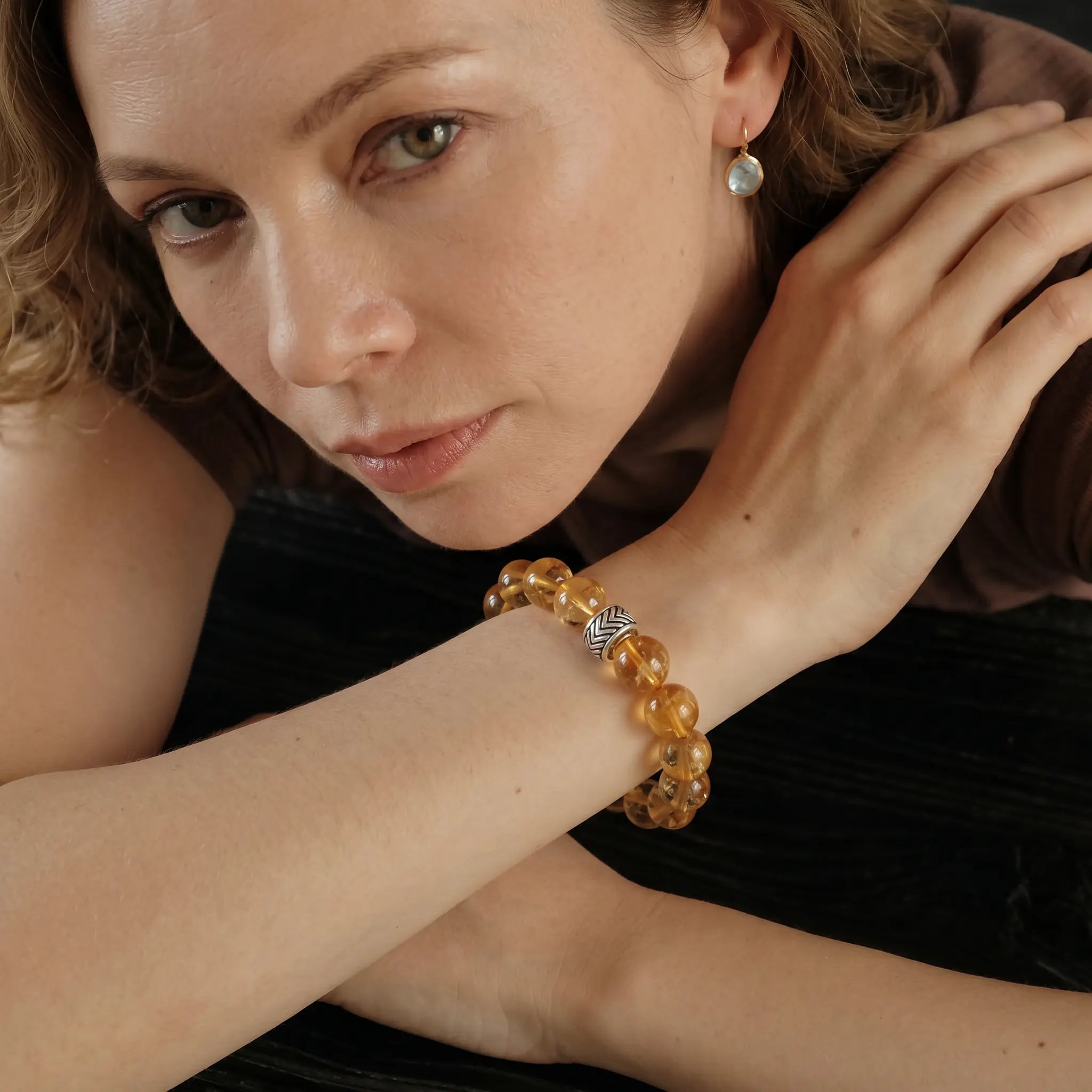 Brilliant Citrine Bracelet