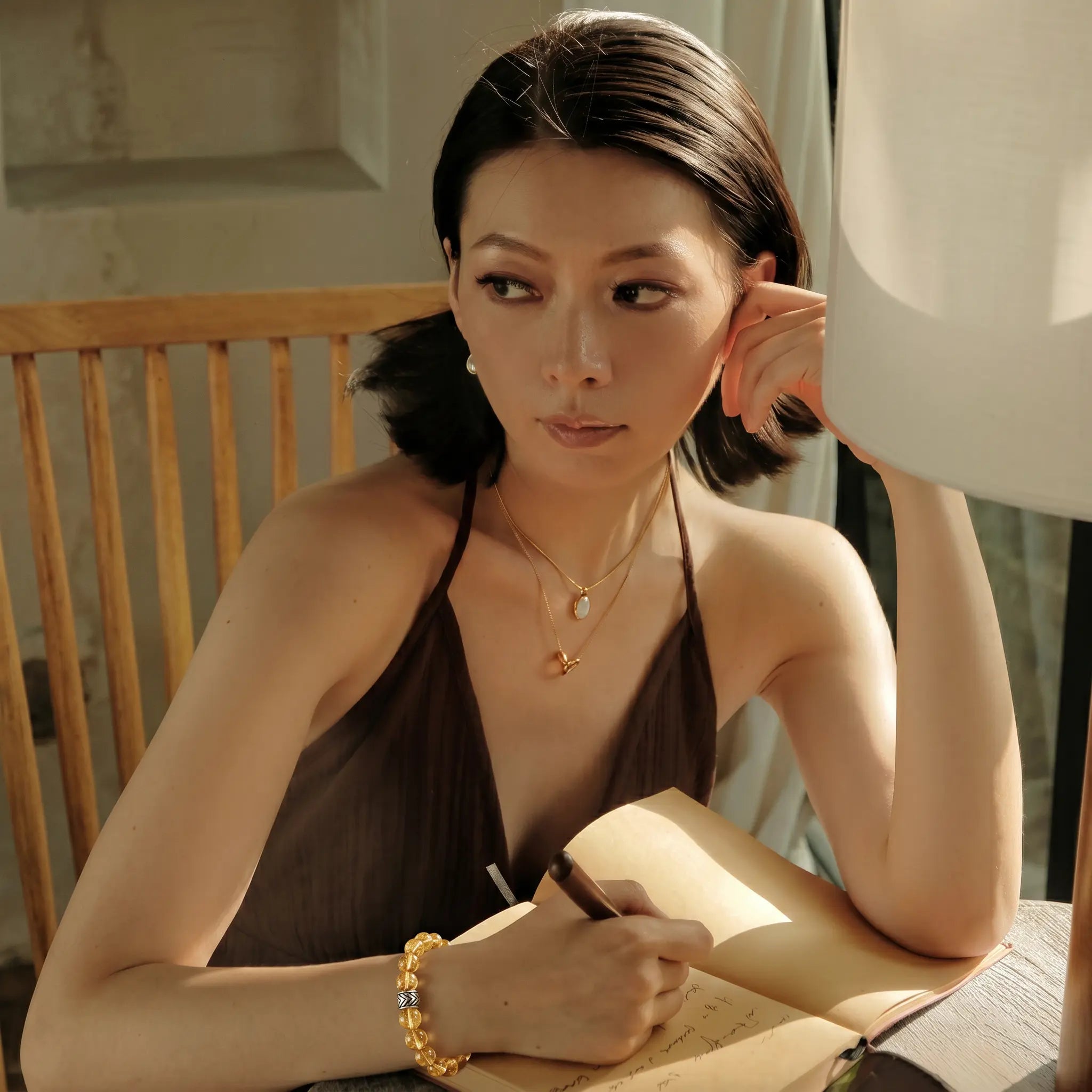 Brilliant Citrine Bracelet