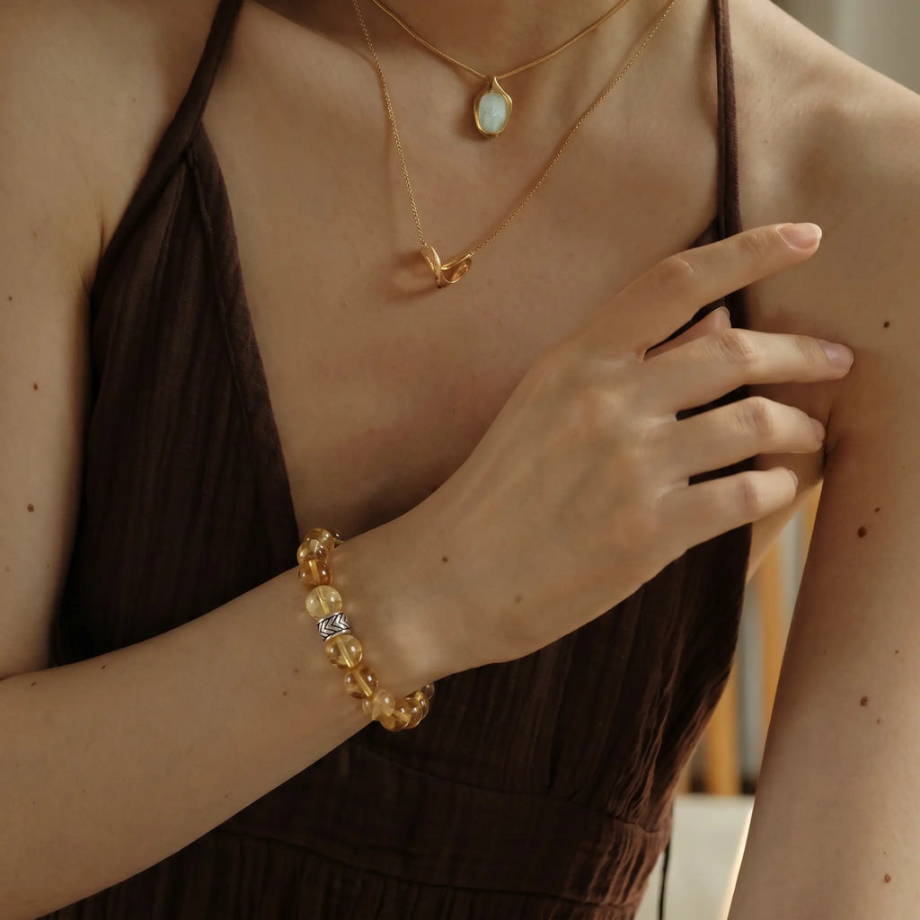 Brilliant Citrine Bracelet