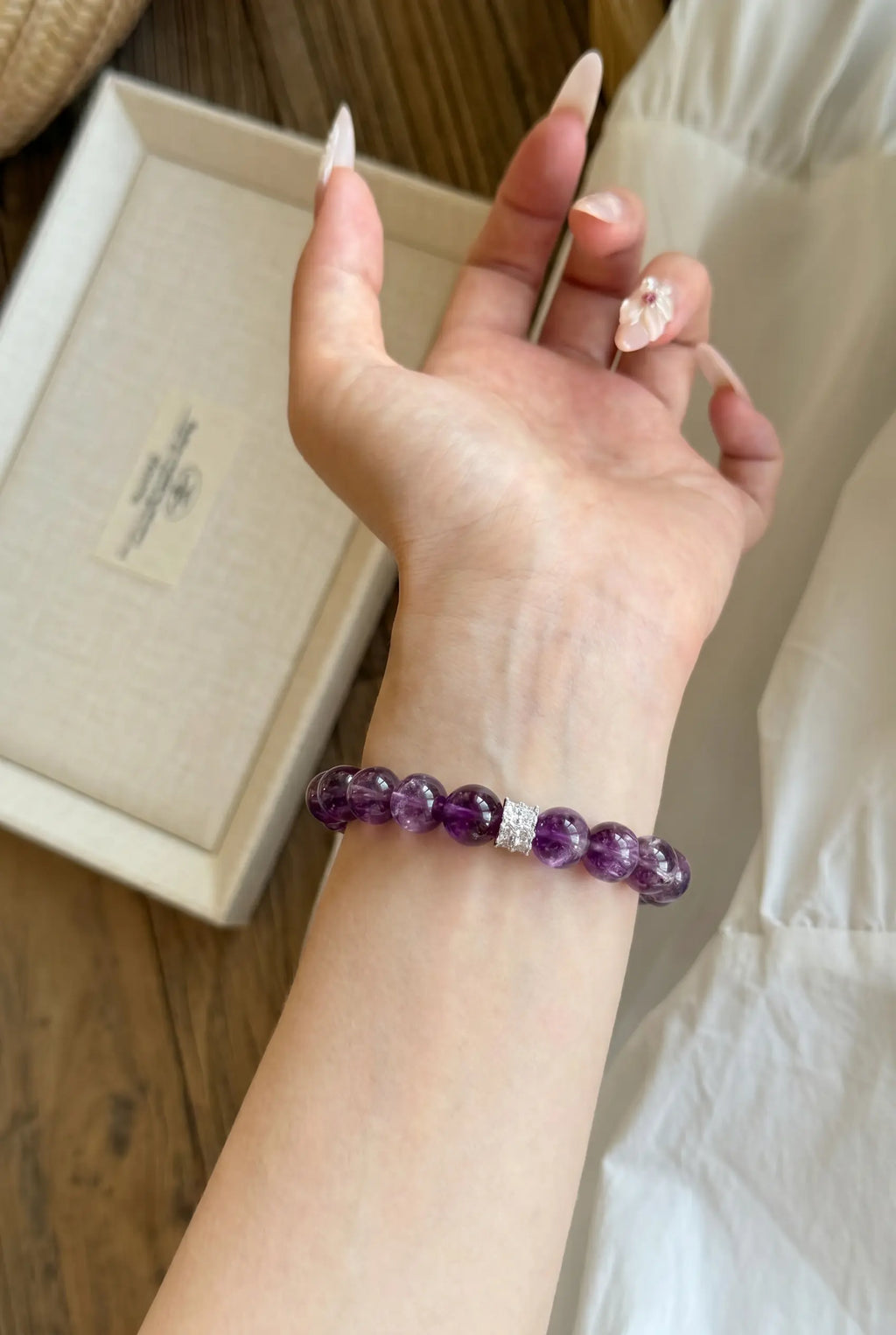 Inner Grace Amethyst Bracelet