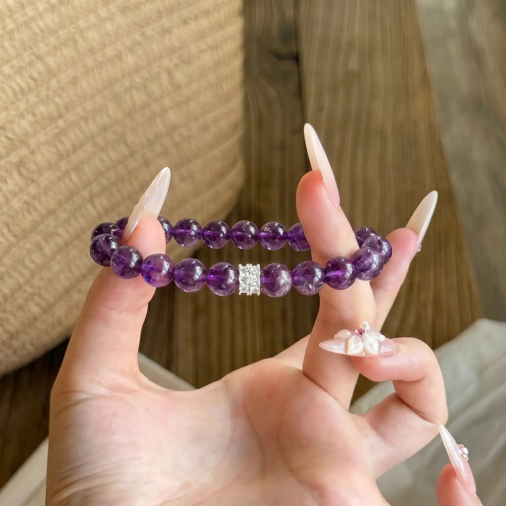 Inner Grace Amethyst Bracelet