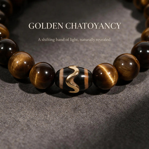 Kailash Tigerauge Dzi Armband