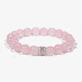 Madagascar Rose Quartz Beaded Bracelet