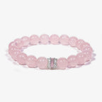 Madagascar Rose Quartz Beaded Bracelet