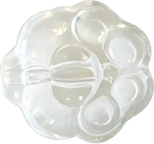 Natural Clear-Quartz Sculpted Paw Totem