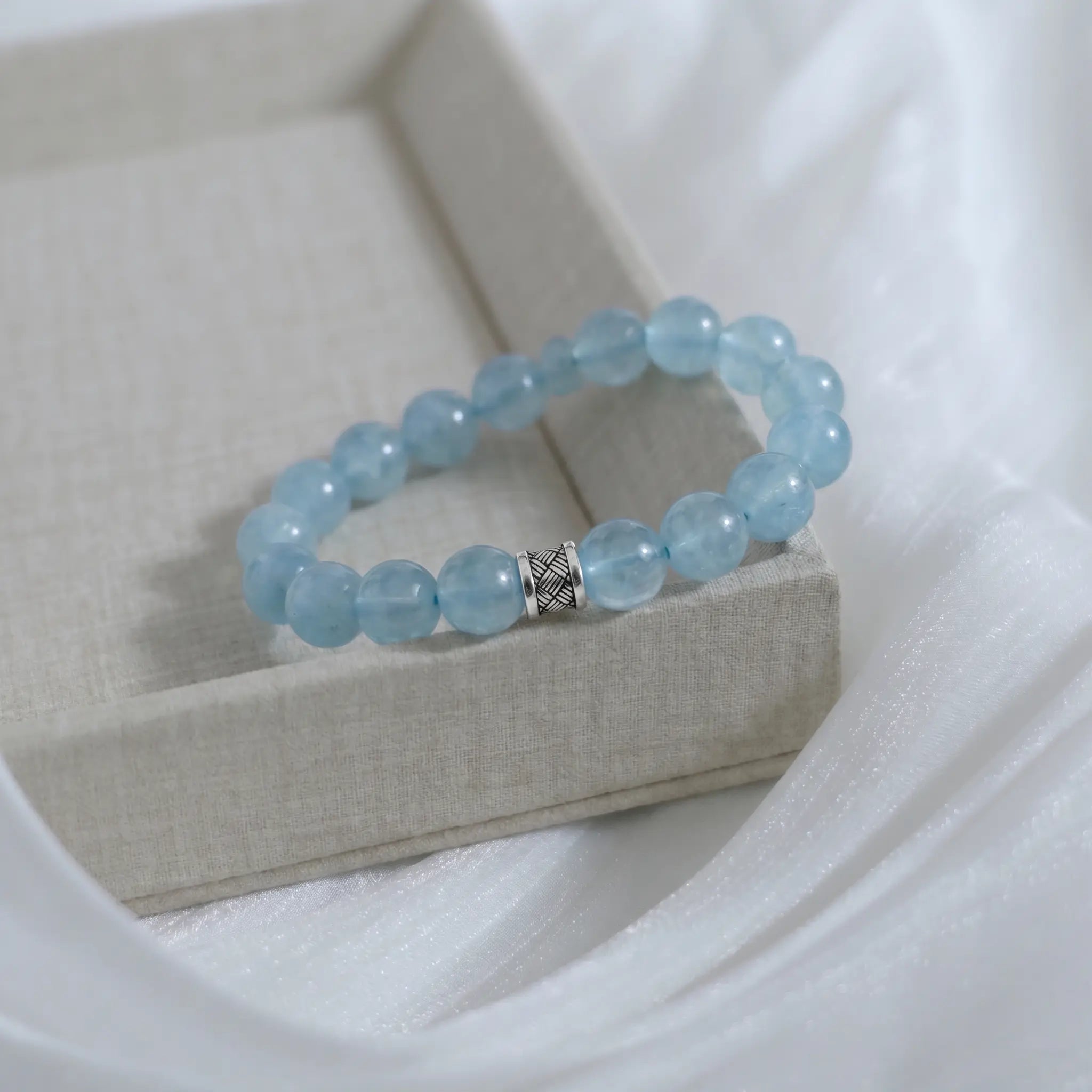 Ocean’s Grace Aquamarine Bracelet
