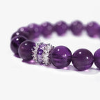 Royal Amethyst Elegance Bracelet