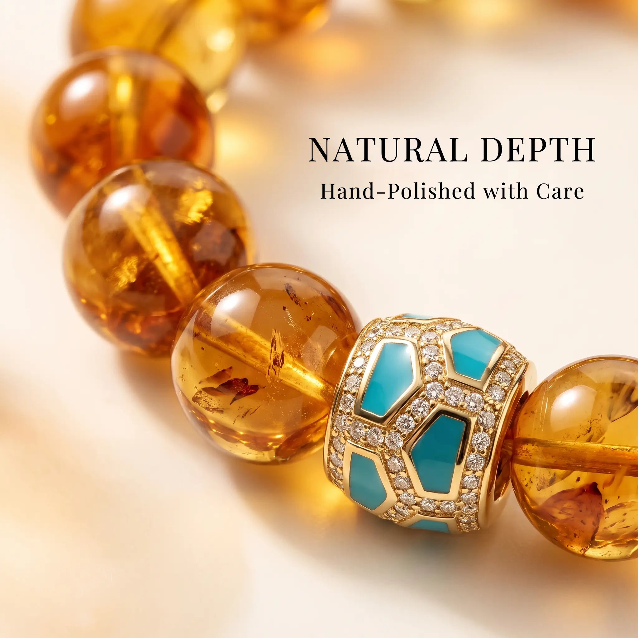 Amber Glow Citrine Bracelet