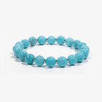 Studio product shot of Skybound Turquoise Bracelet isolated on a clean white background.