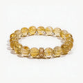 Studio product shot of Sunlit Abundance Brazilian Citrine Bracelet isolated on a clean white background.